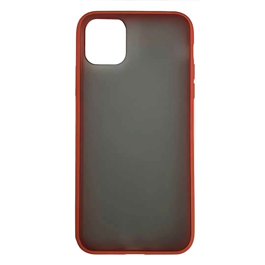 iPhone 15 Pro/iPhone 14 Pro Smoke Transparent Twotone Red